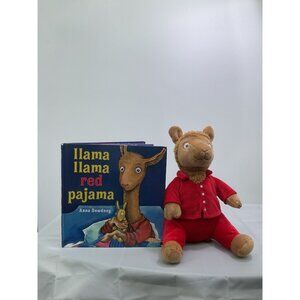 Llama Llama Red Pajama Hardcover Book & Kohls Cares Plush Stuffed Toy Set